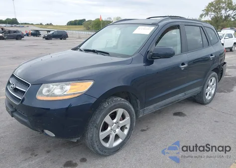 2009 Hyundai Santa Fe Limited z USA, uszkodzony, nr VIN 5NMSH13E49H326475